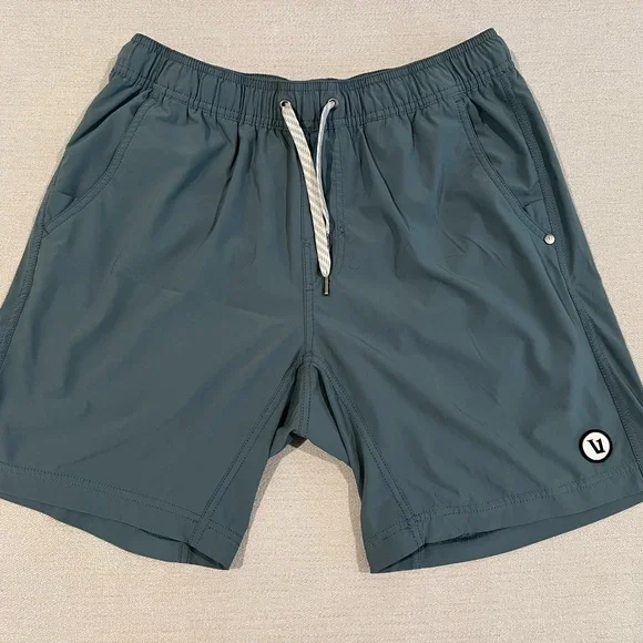 Vuori Men's Athletic Shorts - Black, Light Gray, Dark Gray, Pink, Camouflage - Picture 4 of 8